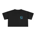 Blue Lights Make Me Twist -Retro Edition Crop Tee