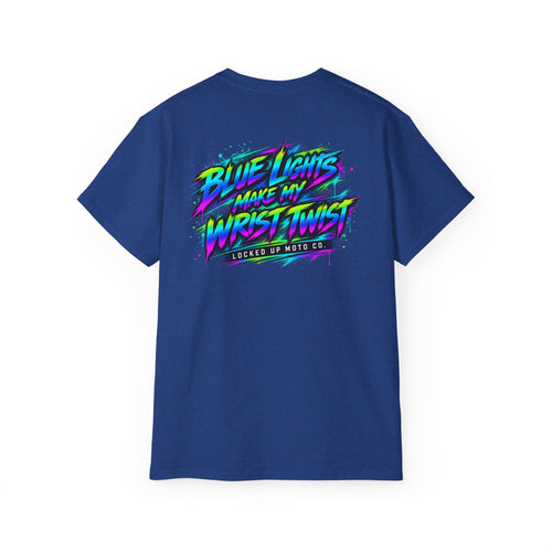 Blue Lights Make My Wrist Twist – Retro Edition COLORS