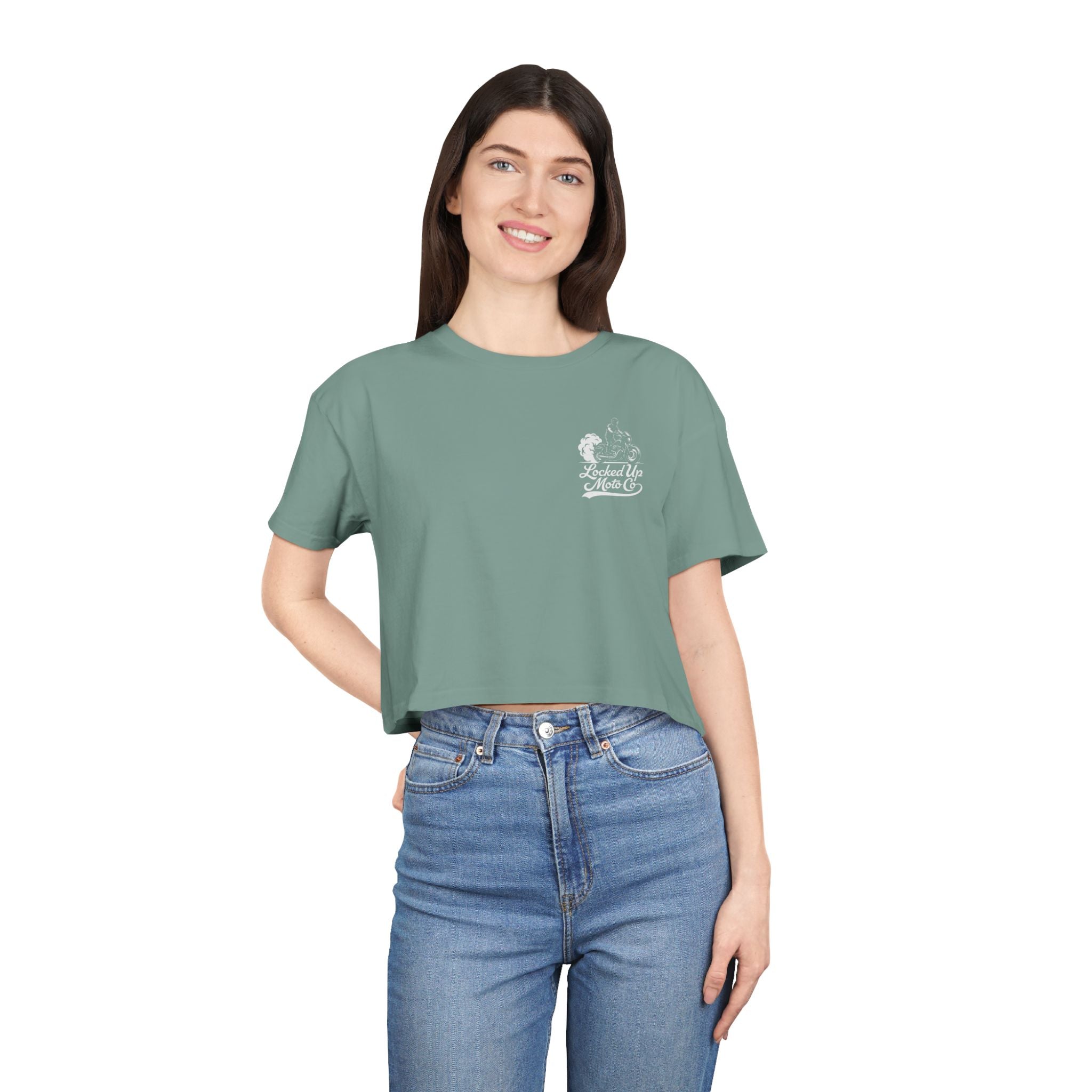 Feral and Lawless Graphic Crop Top