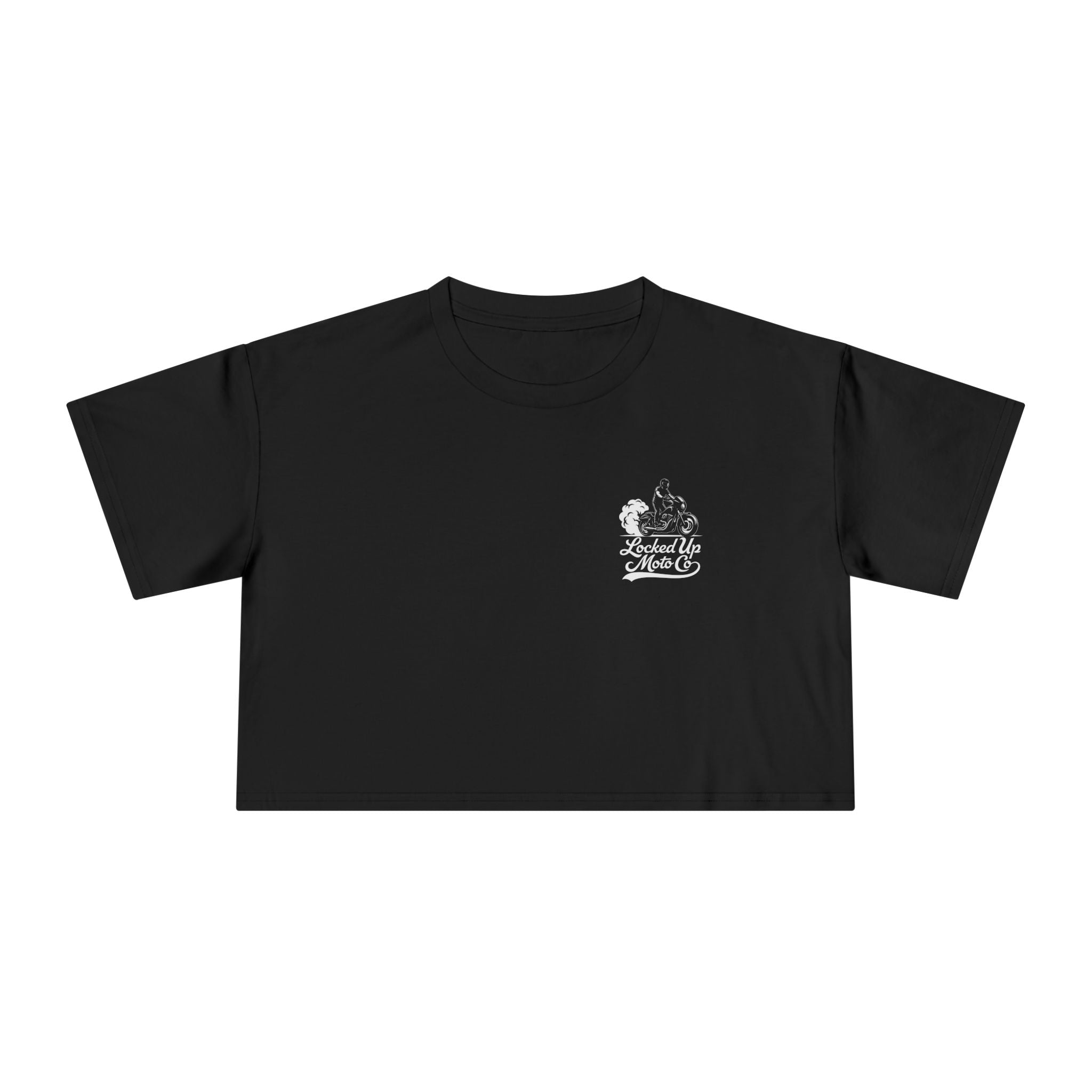Stay Feral. Ride Free Graphic Crop Top