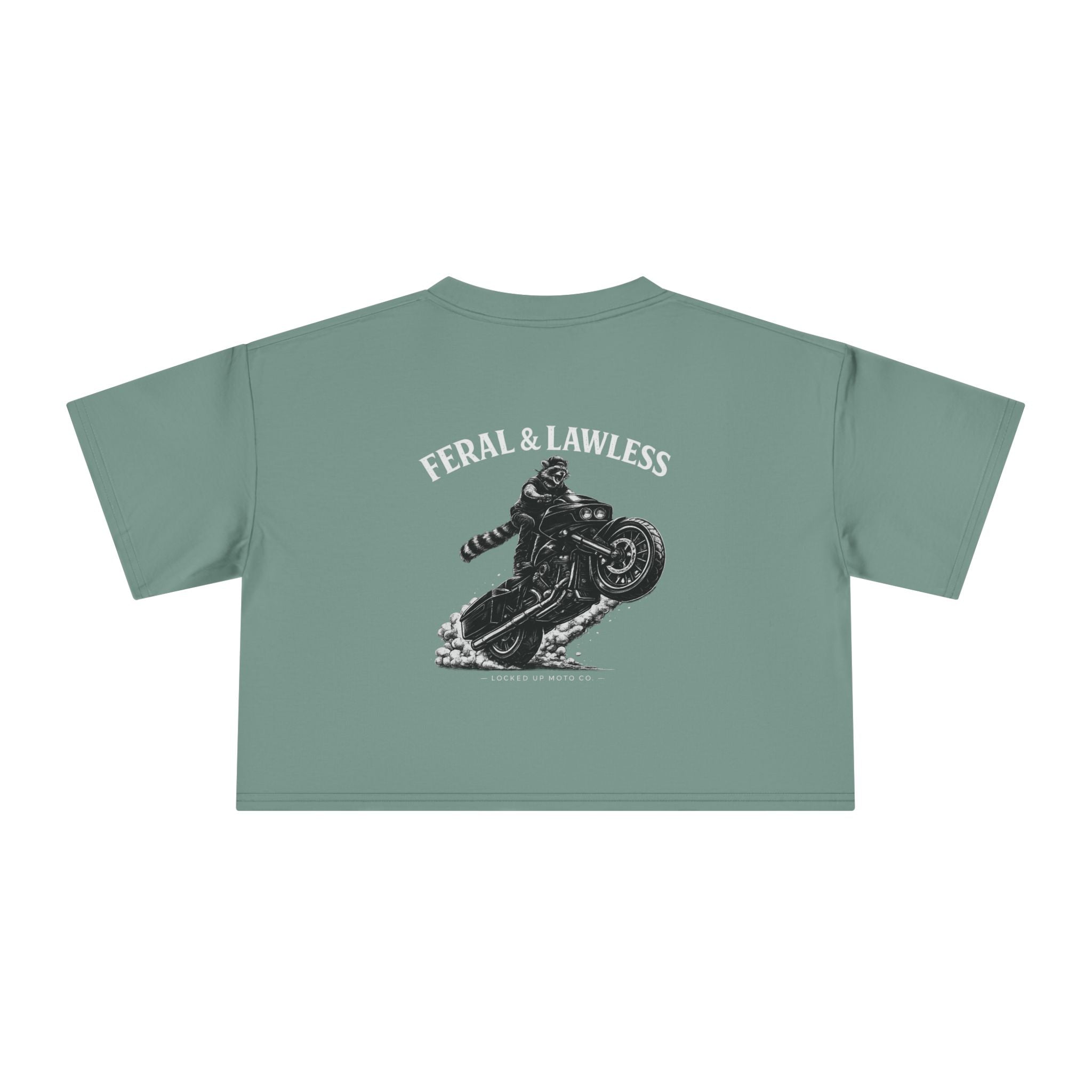 Feral and Lawless Graphic Crop Top