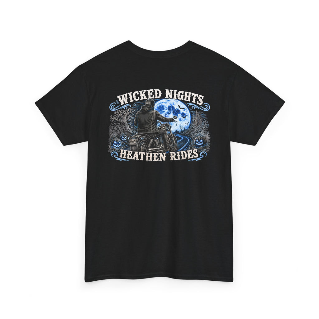 Wicked Nights, Heathen Rides- Men's Limited Edition Halloween Tee
