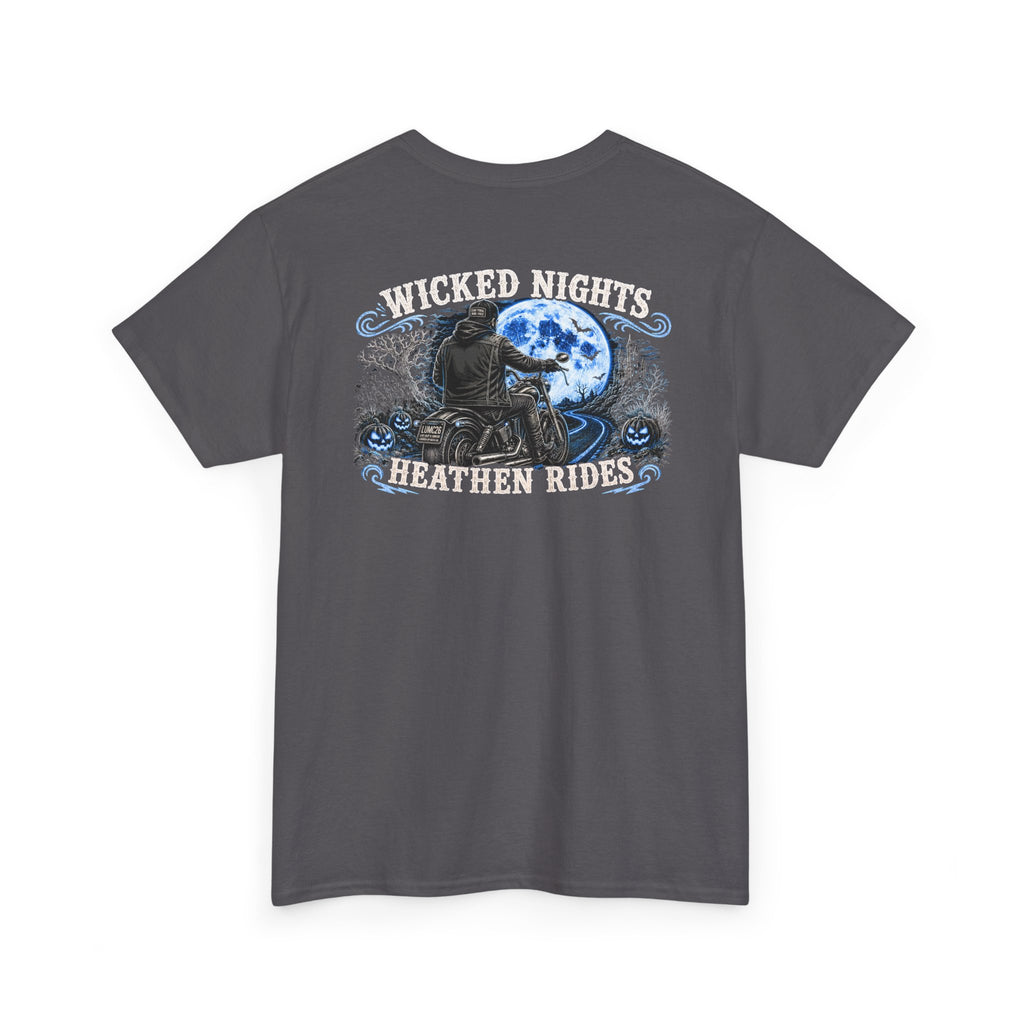 Wicked Nights, Heathen Rides- Men's Limited Edition Halloween Tee