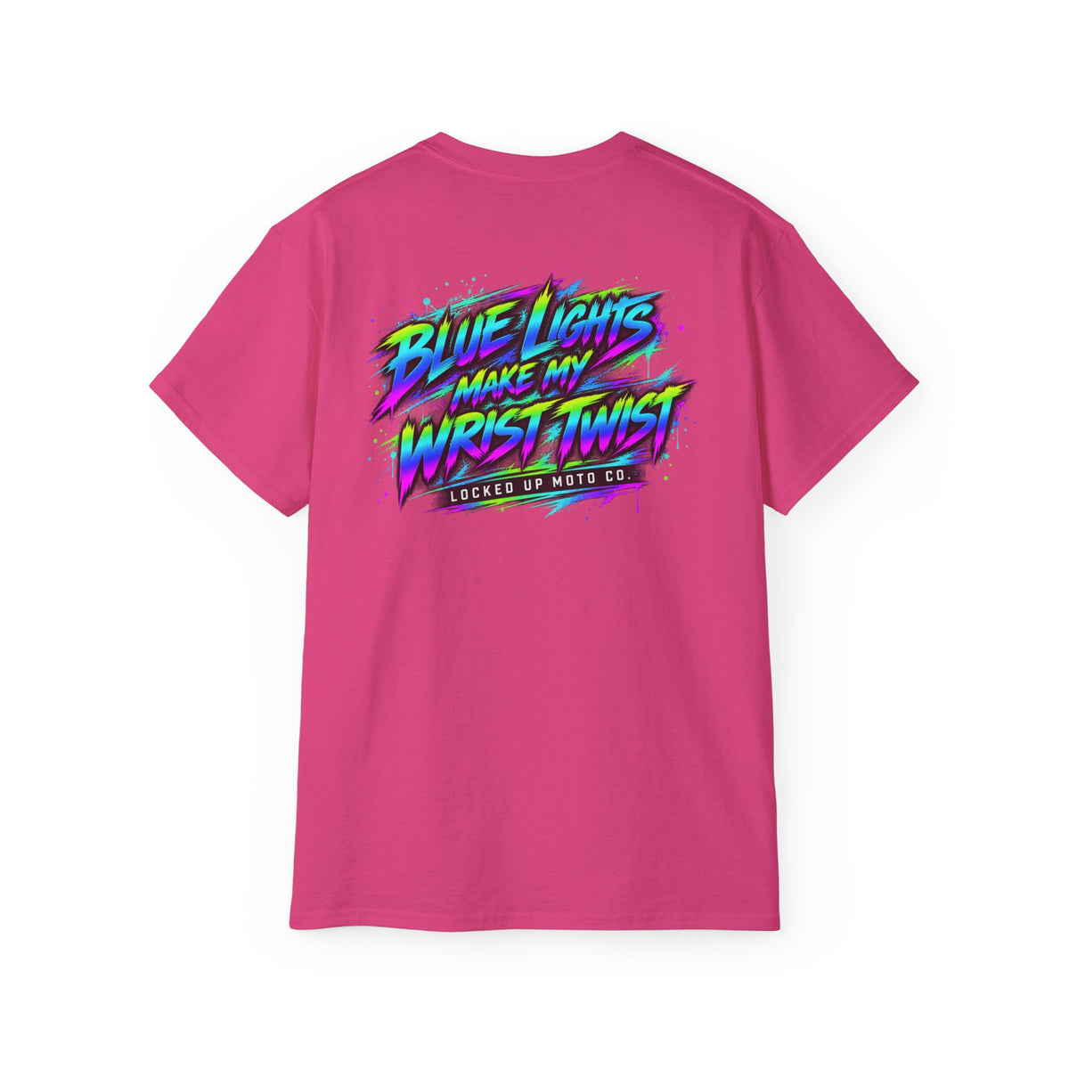 Blue Lights Make My Wrist Twist – Retro Edition COLORS
