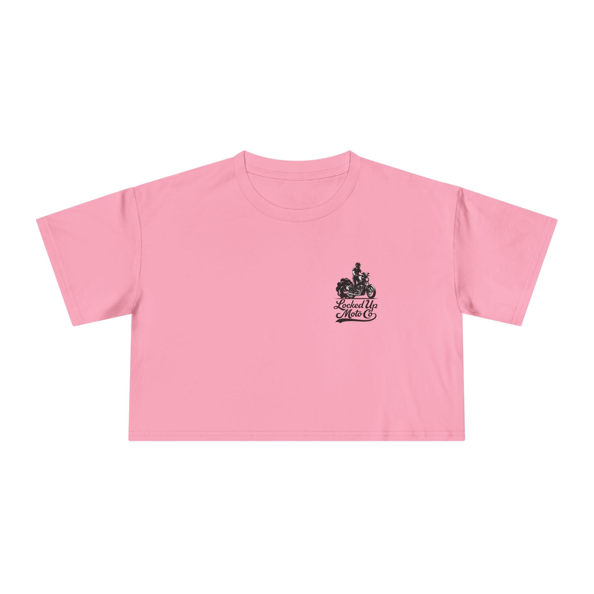 Stay Feral. Ride Free Graphic Crop Top