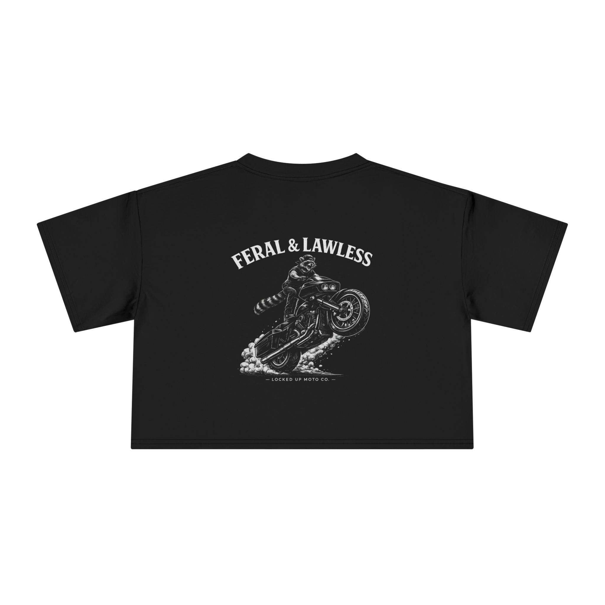 Feral and Lawless Graphic Crop Top